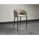 Asher 41.75 inch Sparrow Grey / Napa Black Barstool